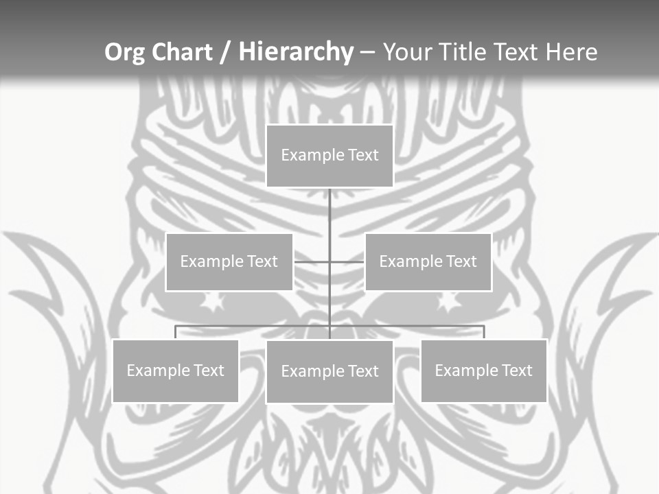 Design Template Bones PowerPoint Template