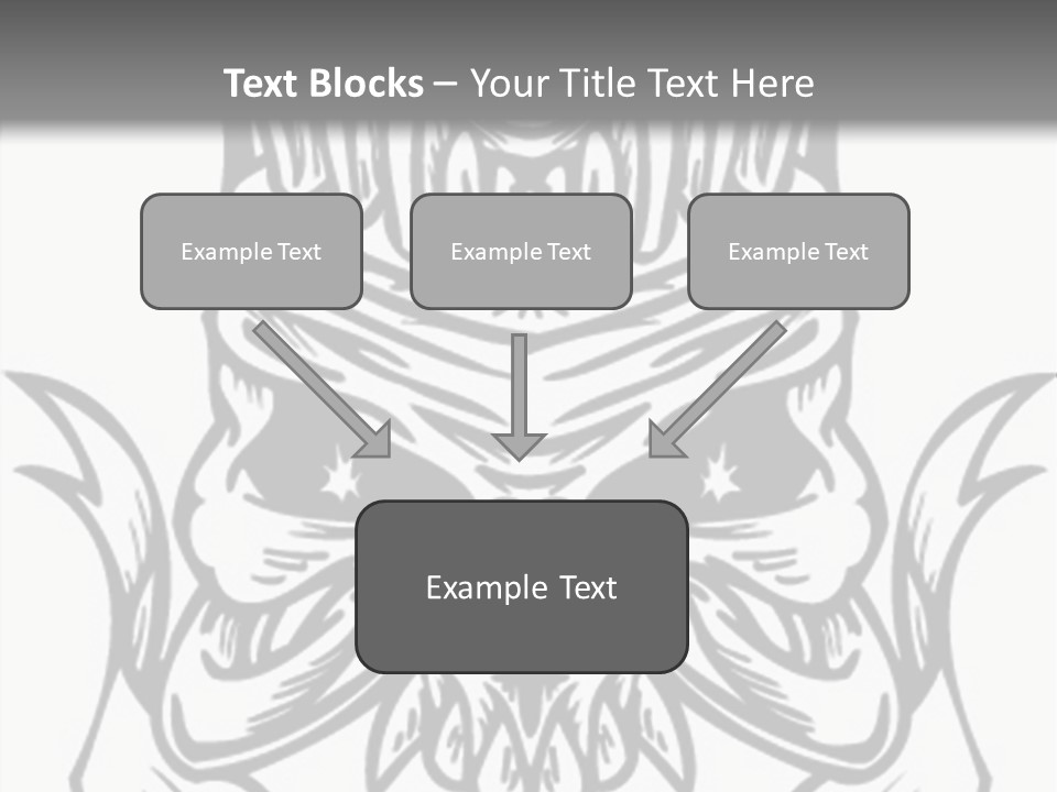 Design Template Bones PowerPoint Template