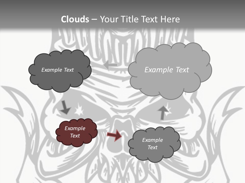 Design Template Bones PowerPoint Template