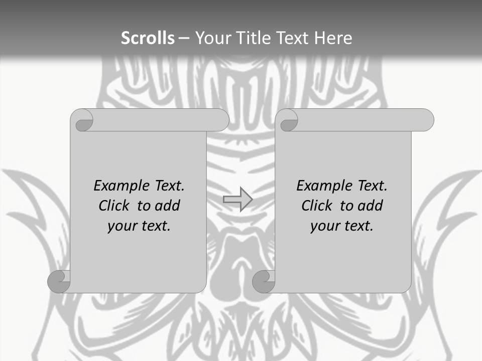 Design Template Bones PowerPoint Template
