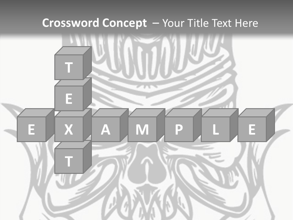 Design Template Bones PowerPoint Template