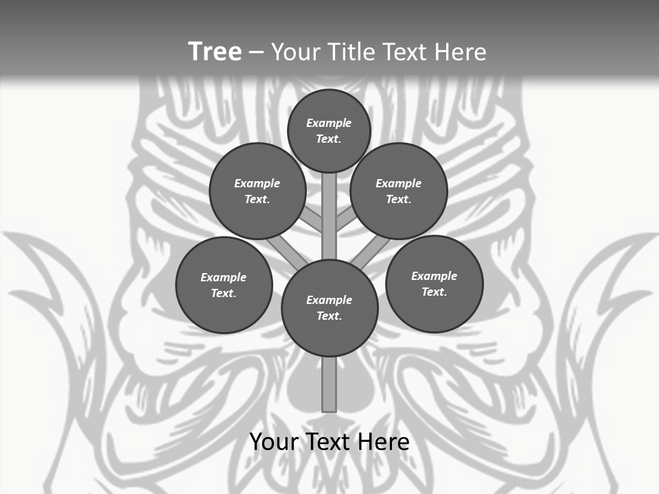 Design Template Bones PowerPoint Template