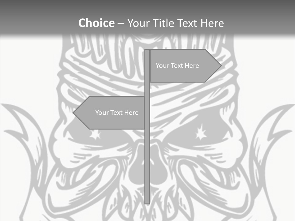 Design Template Bones PowerPoint Template