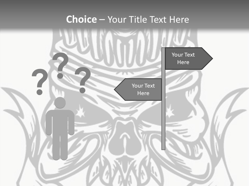 Design Template Bones PowerPoint Template