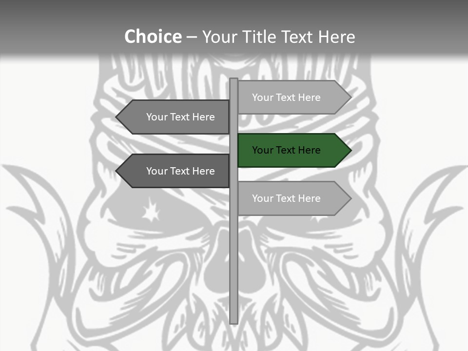 Design Template Bones PowerPoint Template
