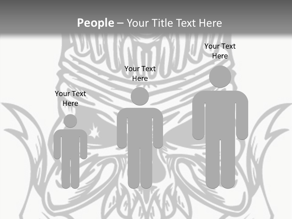 Design Template Bones PowerPoint Template