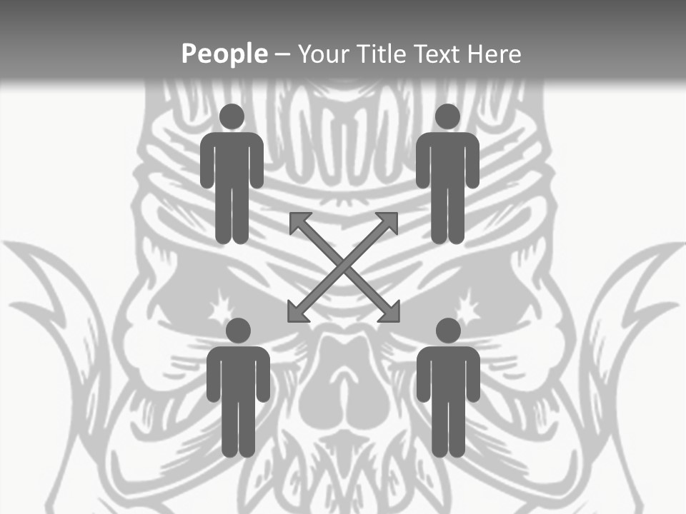 Design Template Bones PowerPoint Template