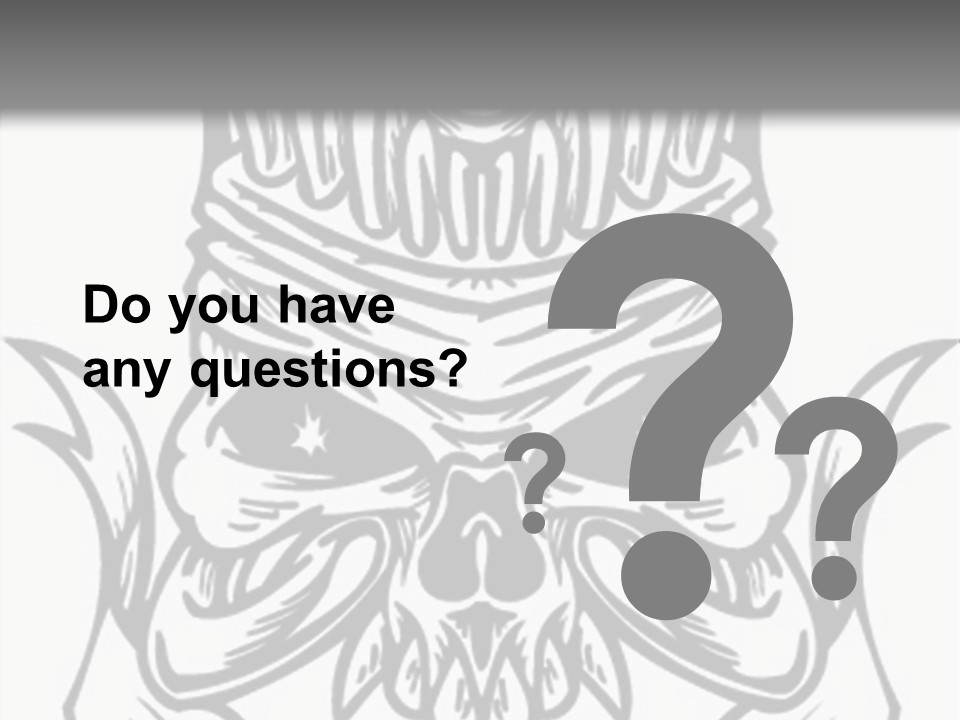 Design Template Bones PowerPoint Template