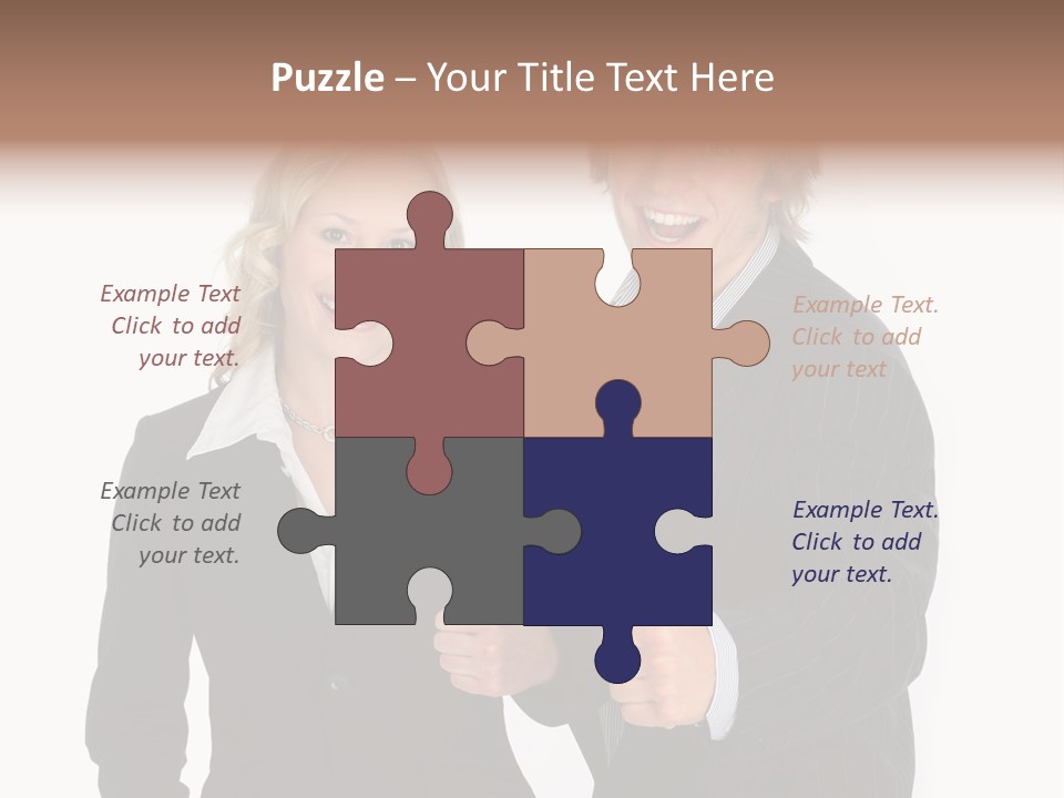 Cheerful Thumb Confident PowerPoint Template