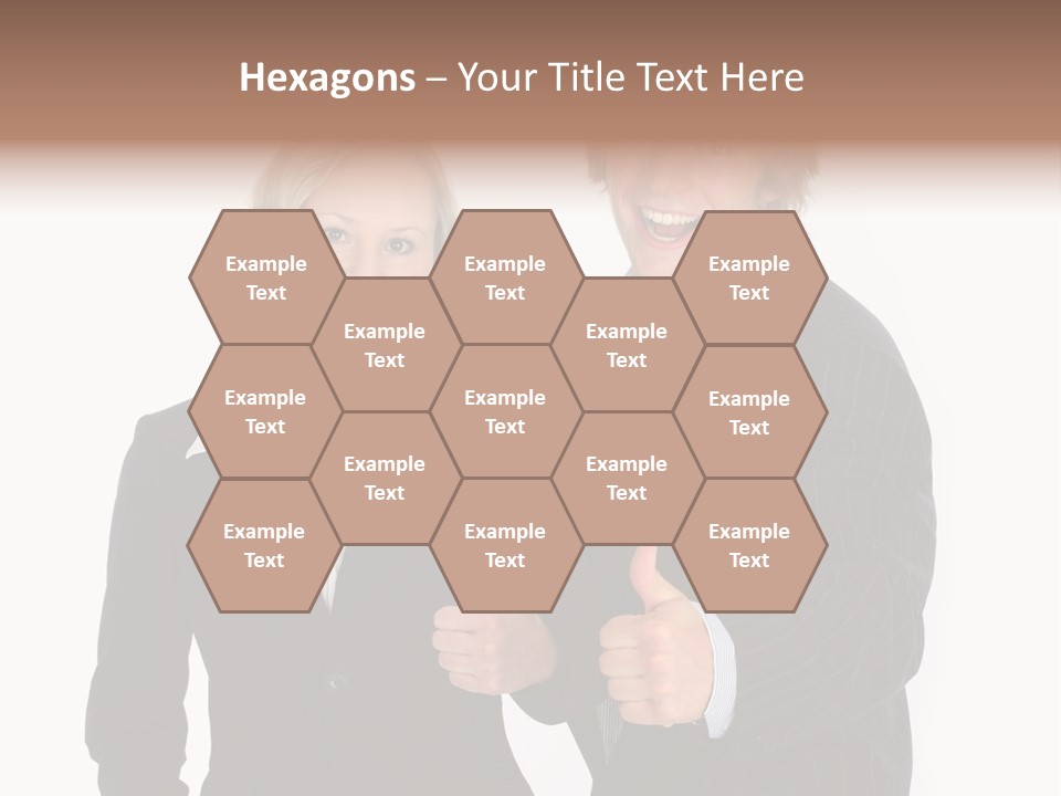 Cheerful Thumb Confident PowerPoint Template