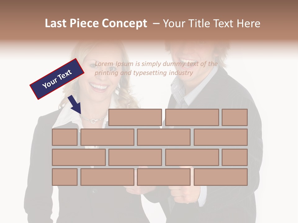 Cheerful Thumb Confident PowerPoint Template