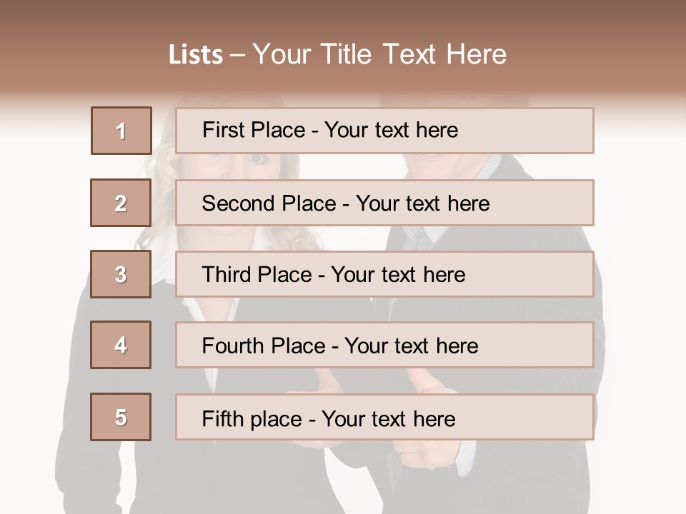 Cheerful Thumb Confident PowerPoint Template