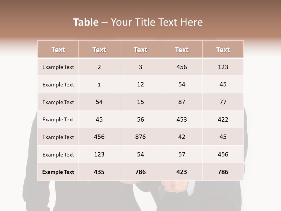 Cheerful Thumb Confident PowerPoint Template