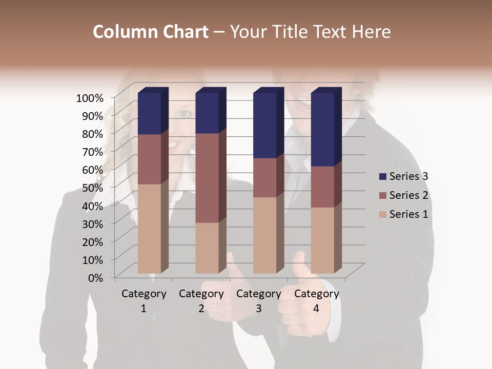 Cheerful Thumb Confident PowerPoint Template