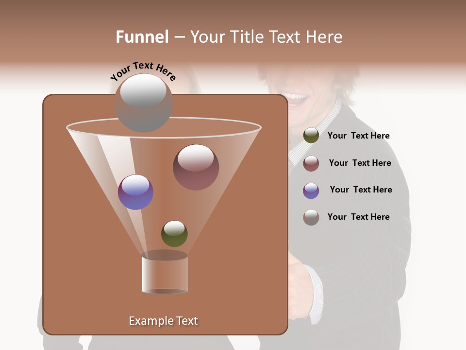 Cheerful Thumb Confident PowerPoint Template