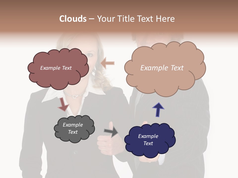 Cheerful Thumb Confident PowerPoint Template