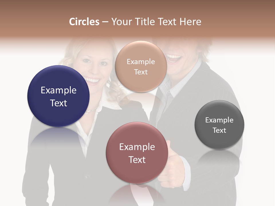 Cheerful Thumb Confident PowerPoint Template