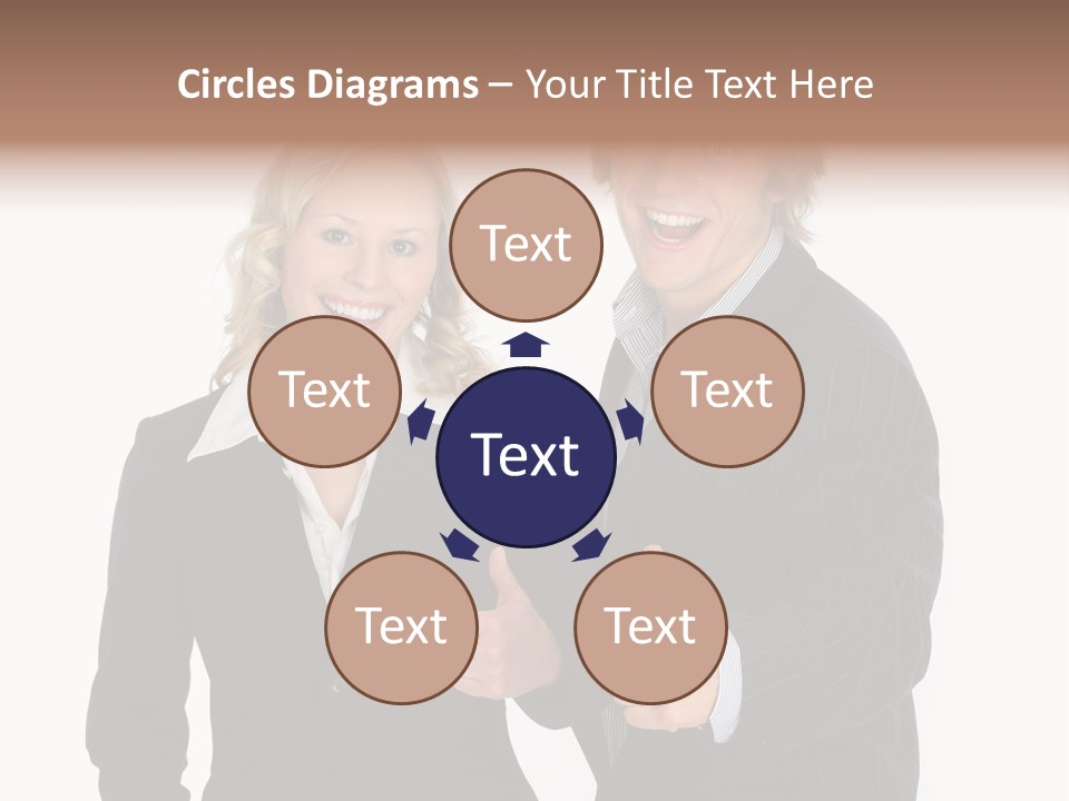 Cheerful Thumb Confident PowerPoint Template