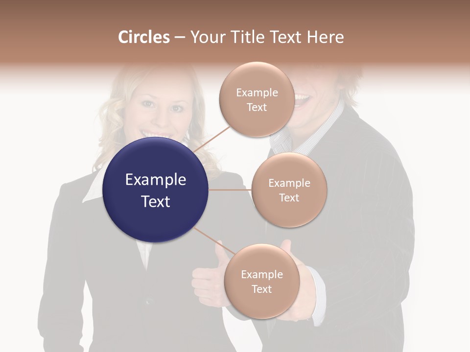 Cheerful Thumb Confident PowerPoint Template