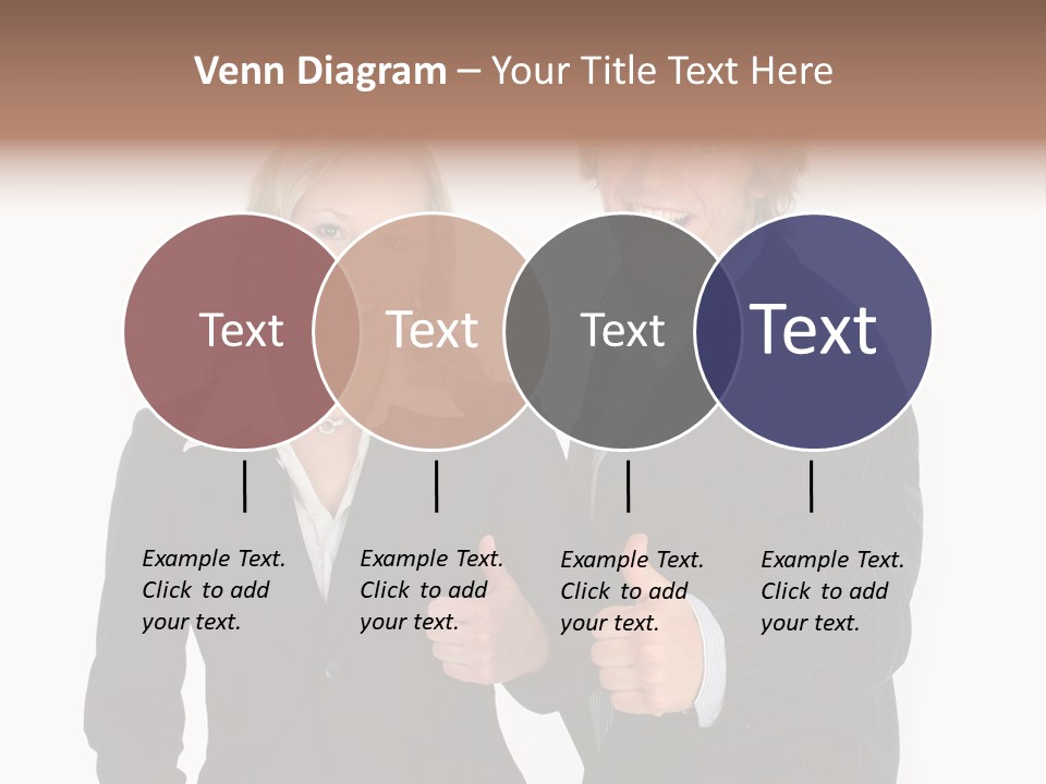 Cheerful Thumb Confident PowerPoint Template