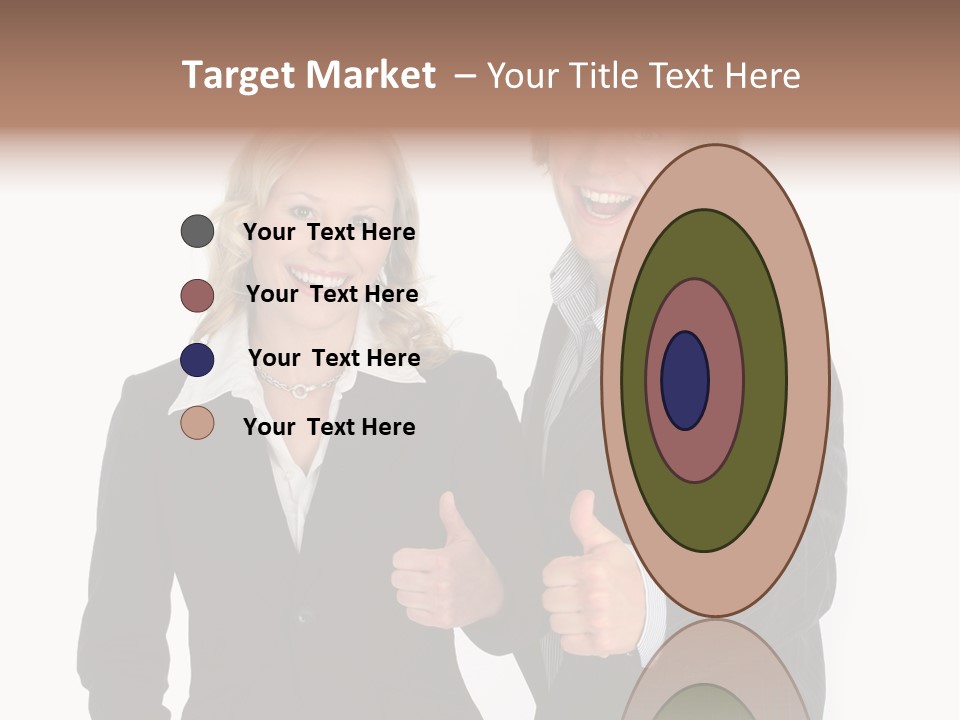 Cheerful Thumb Confident PowerPoint Template