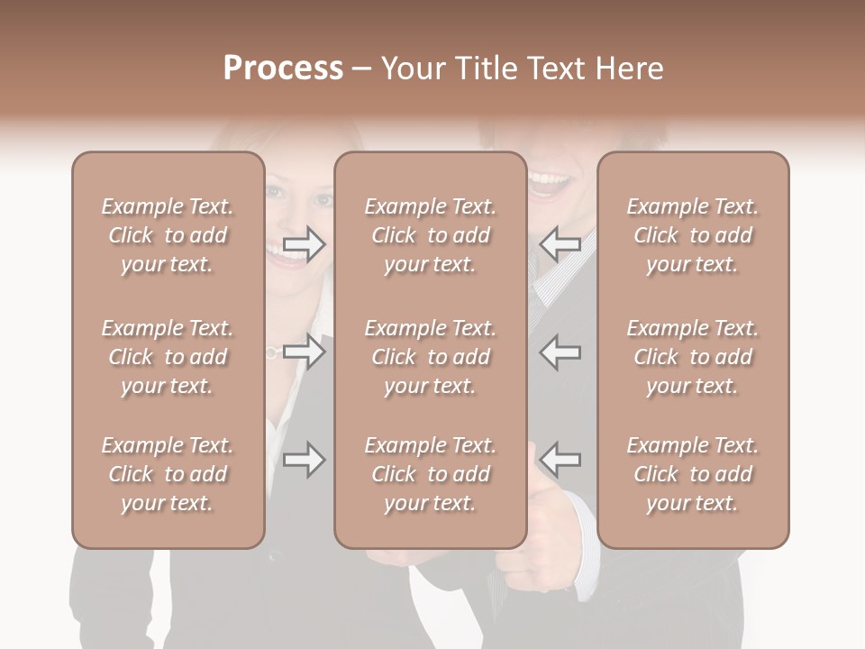 Cheerful Thumb Confident PowerPoint Template