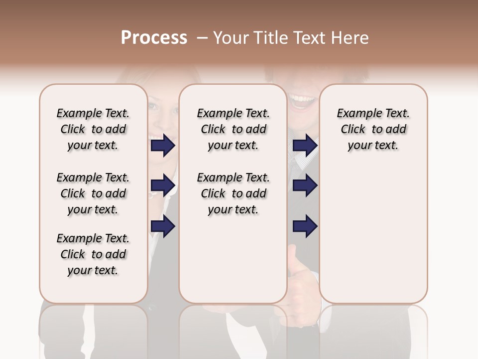 Cheerful Thumb Confident PowerPoint Template