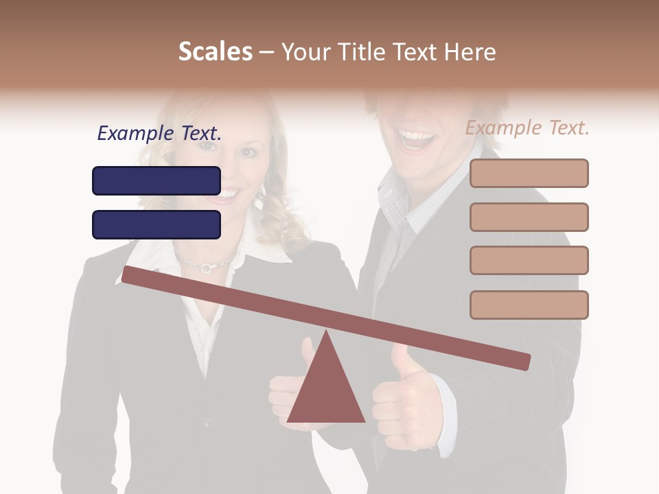 Cheerful Thumb Confident PowerPoint Template