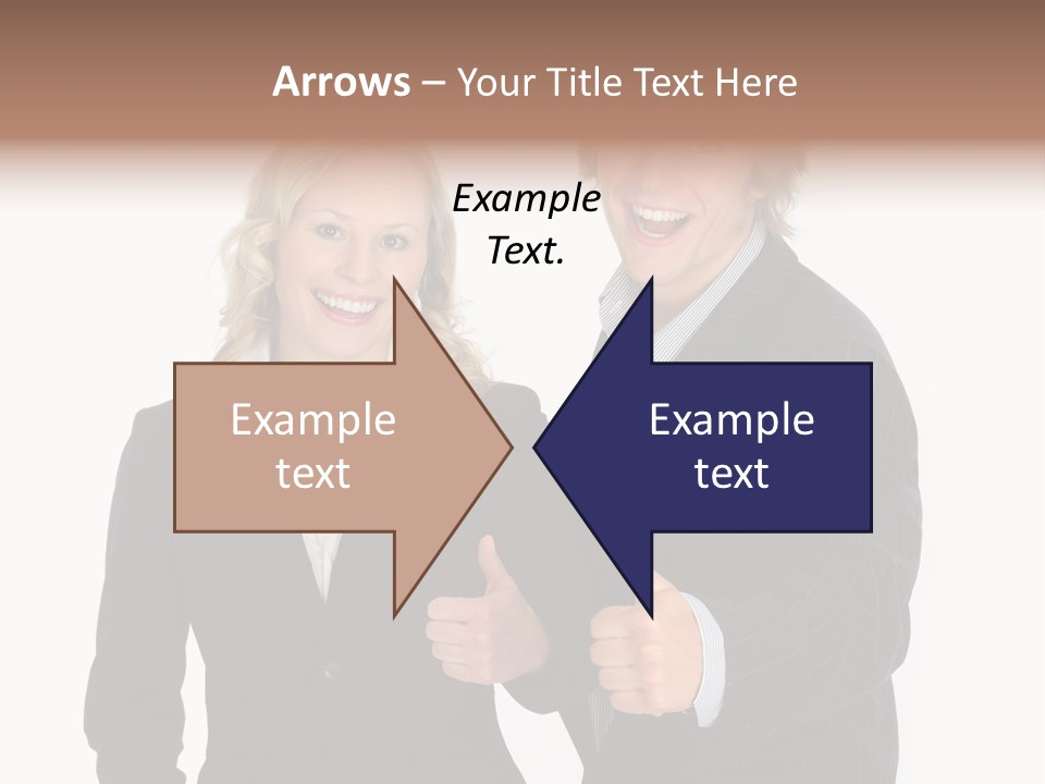 Cheerful Thumb Confident PowerPoint Template