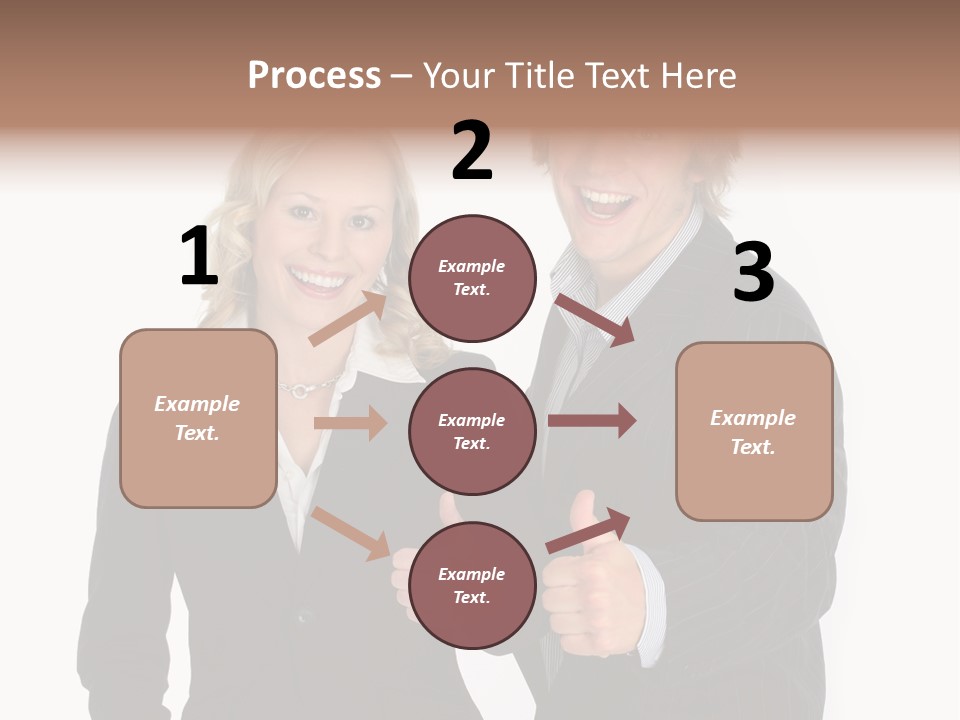 Cheerful Thumb Confident PowerPoint Template