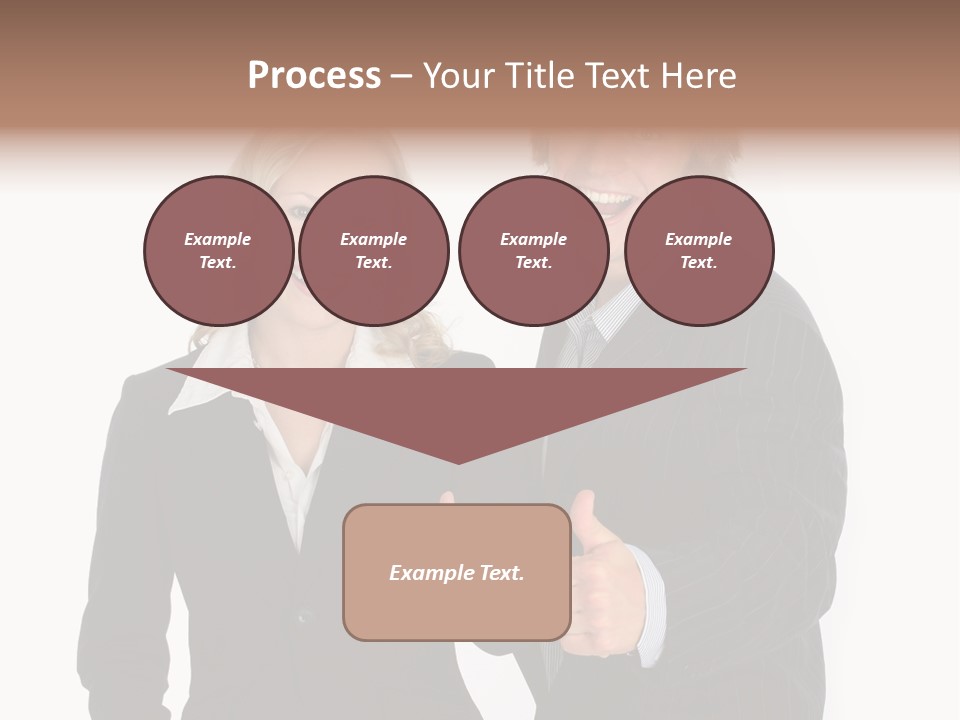 Cheerful Thumb Confident PowerPoint Template