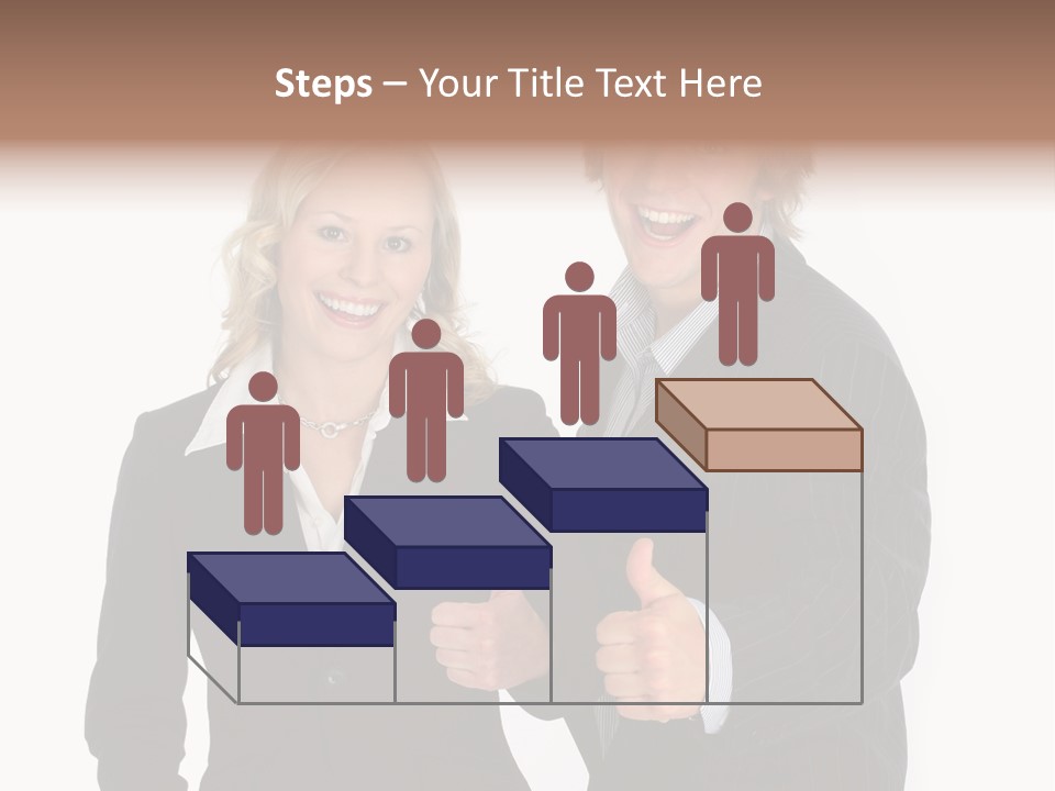 Cheerful Thumb Confident PowerPoint Template