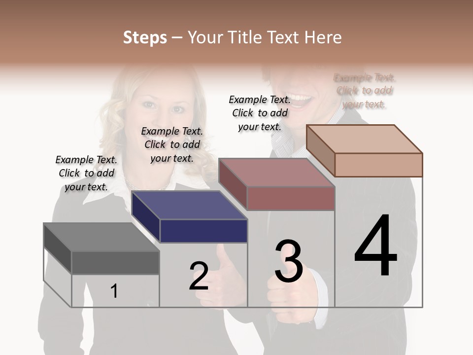 Cheerful Thumb Confident PowerPoint Template