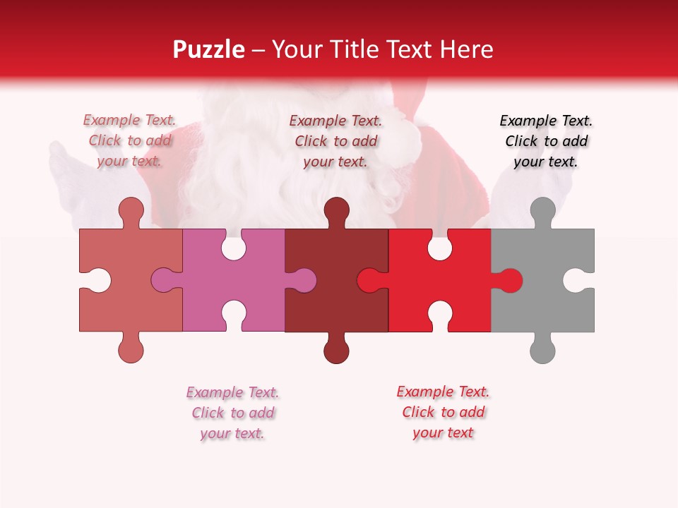 Nicholas Costume Yuletide PowerPoint Template