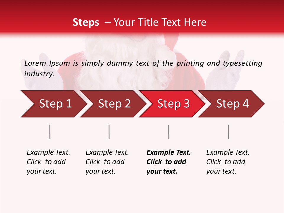 Nicholas Costume Yuletide PowerPoint Template