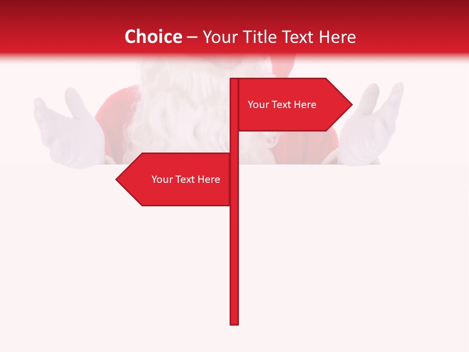 Nicholas Costume Yuletide PowerPoint Template
