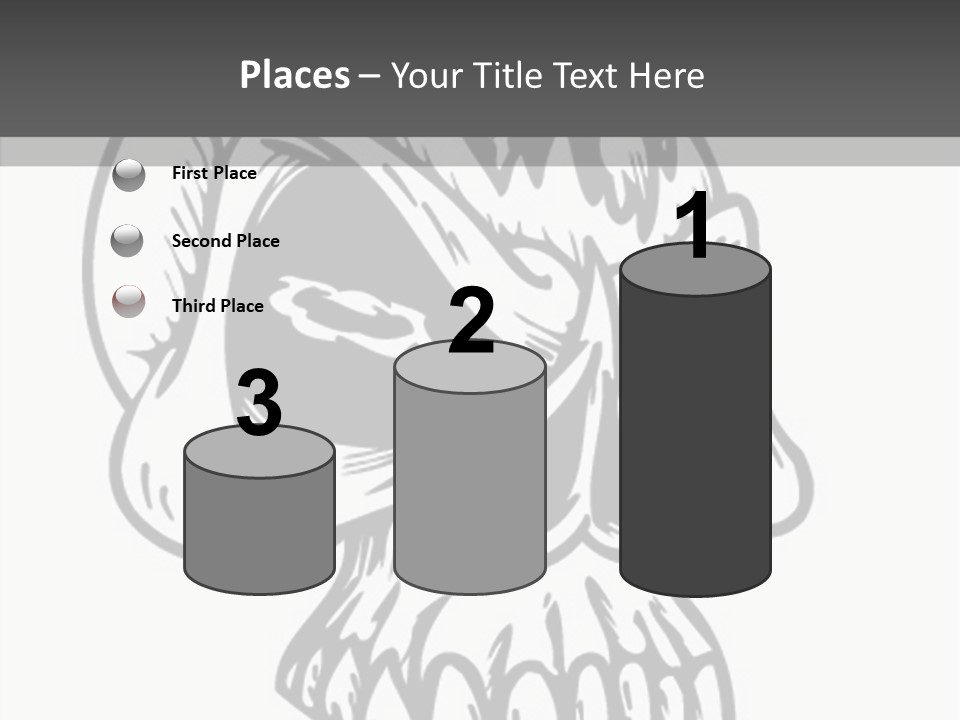 Fantasy Bones Corpse PowerPoint Template
