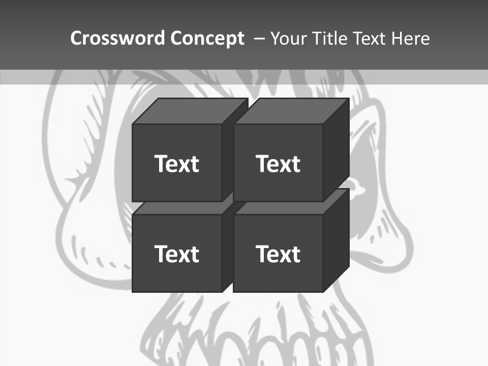Fantasy Bones Corpse PowerPoint Template