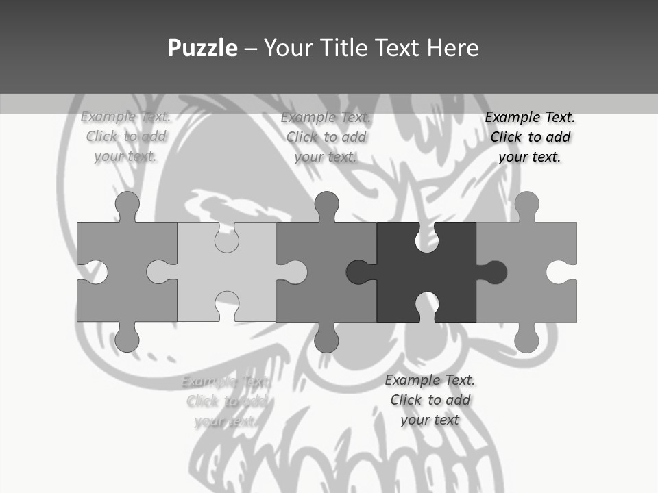 Fantasy Bones Corpse PowerPoint Template