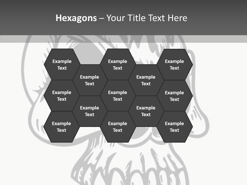 Fantasy Bones Corpse PowerPoint Template