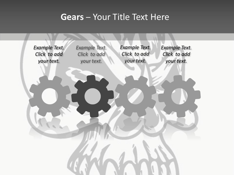 Fantasy Bones Corpse PowerPoint Template