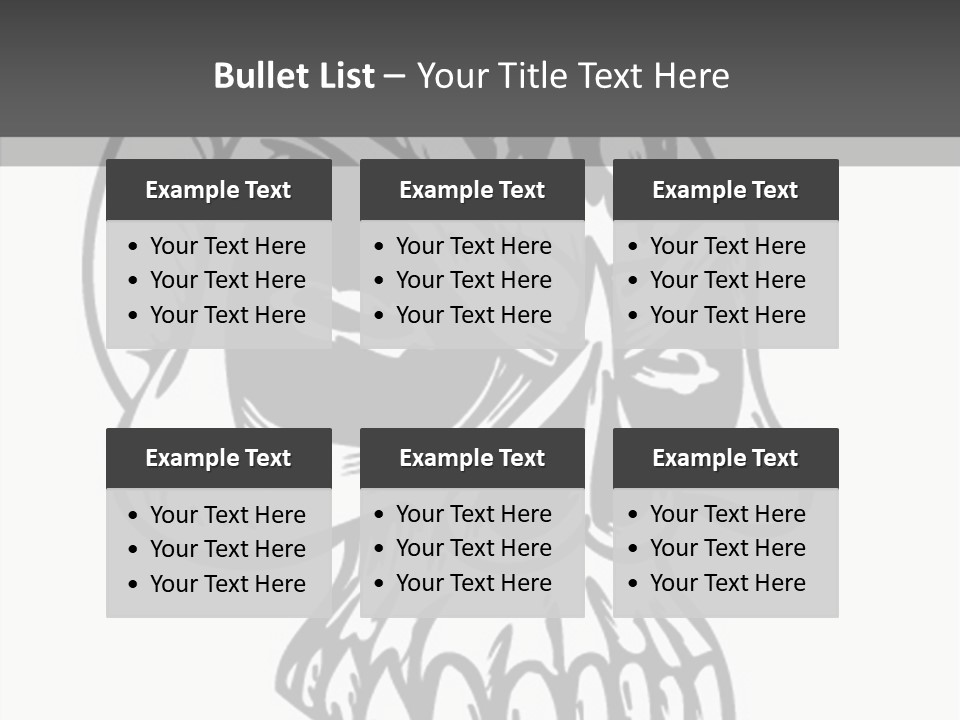 Fantasy Bones Corpse PowerPoint Template