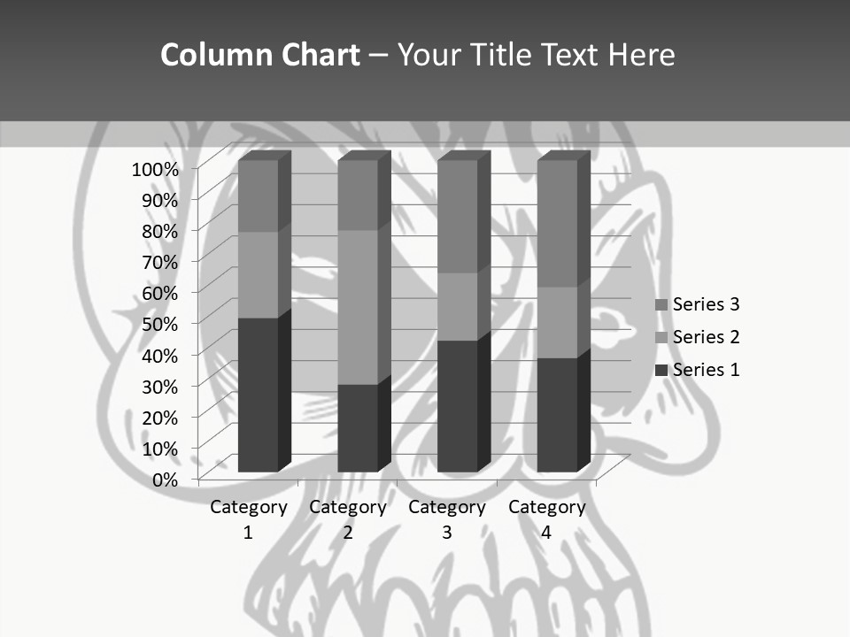 Fantasy Bones Corpse PowerPoint Template