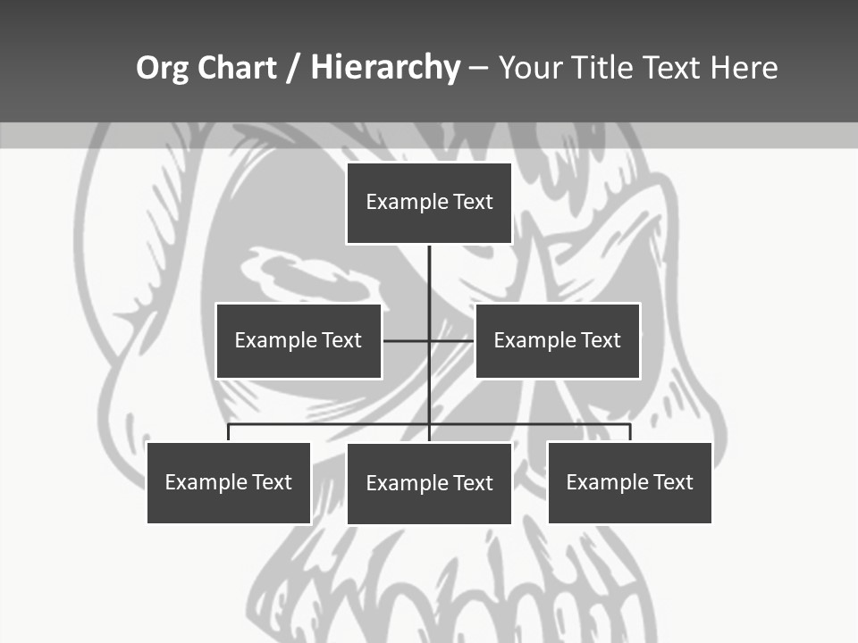 Fantasy Bones Corpse PowerPoint Template