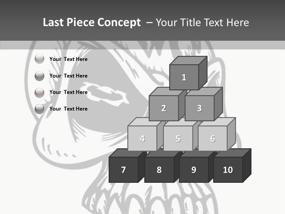 Fantasy Bones Corpse PowerPoint Template