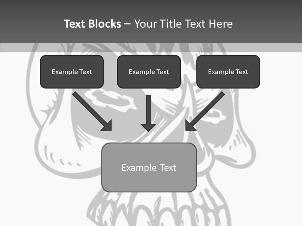 Fantasy Bones Corpse PowerPoint Template