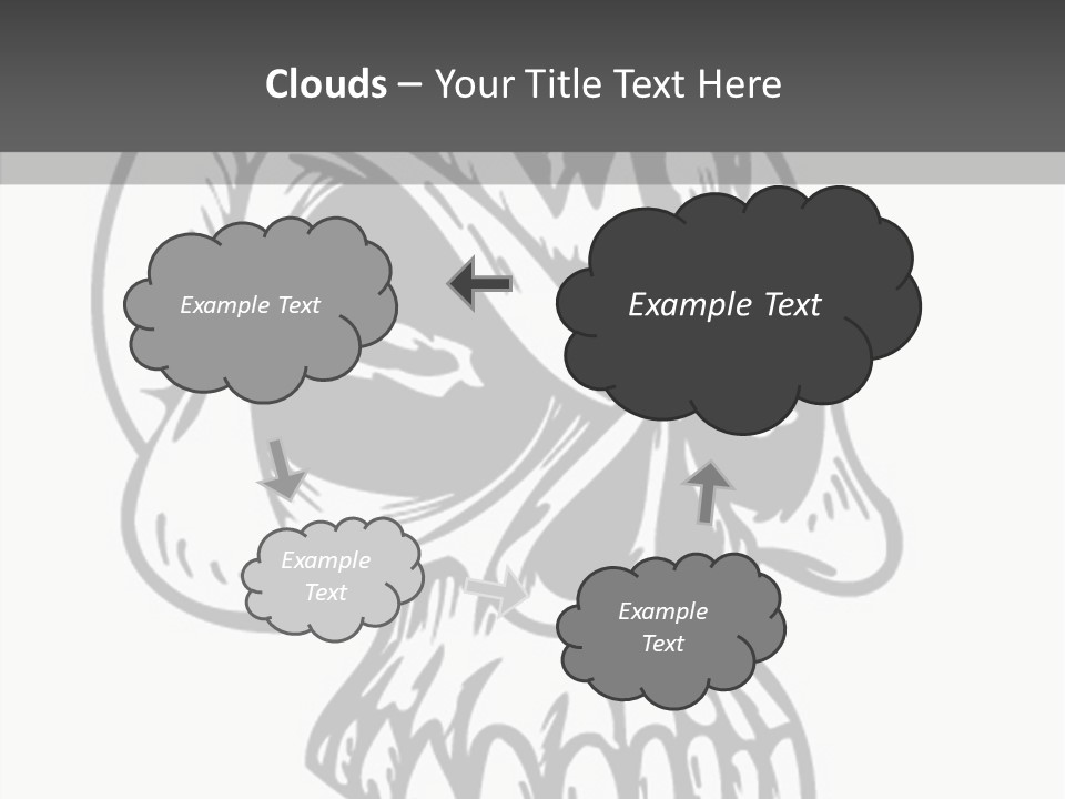 Fantasy Bones Corpse PowerPoint Template