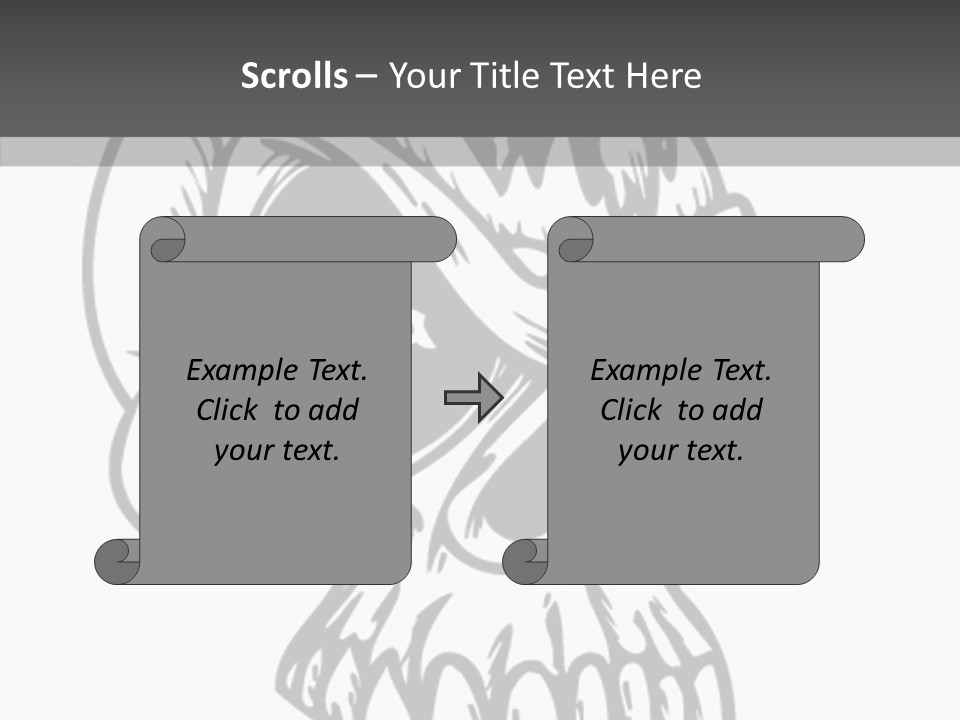 Fantasy Bones Corpse PowerPoint Template