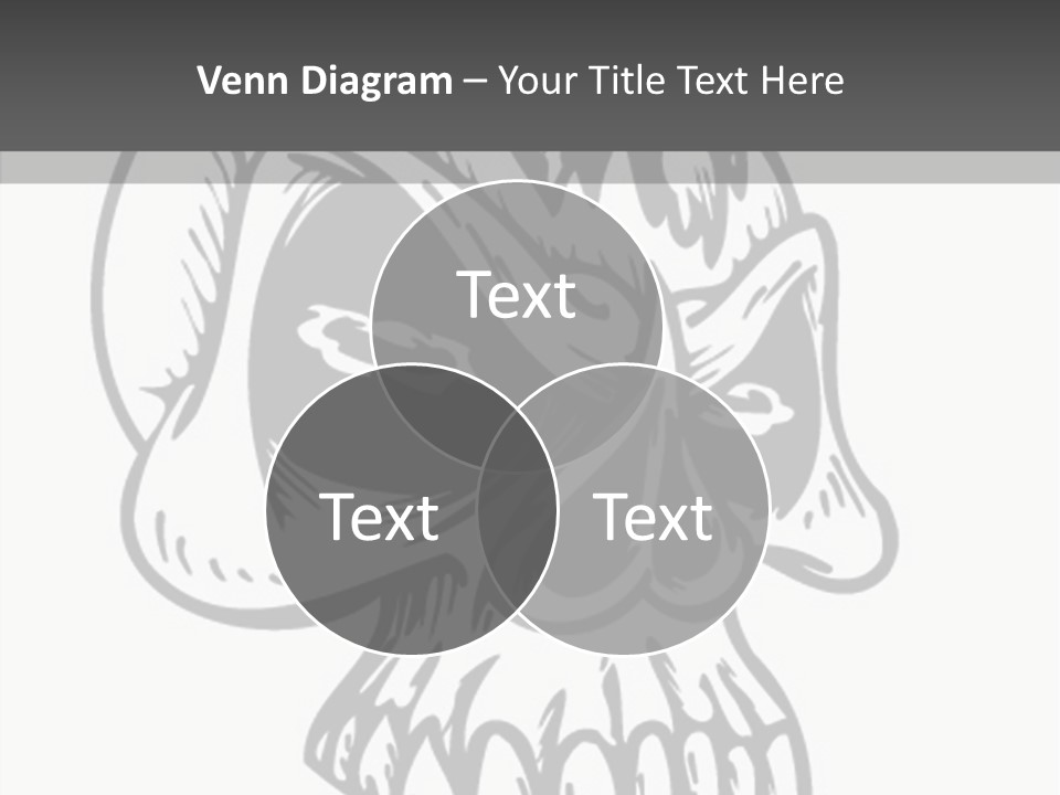 Fantasy Bones Corpse PowerPoint Template