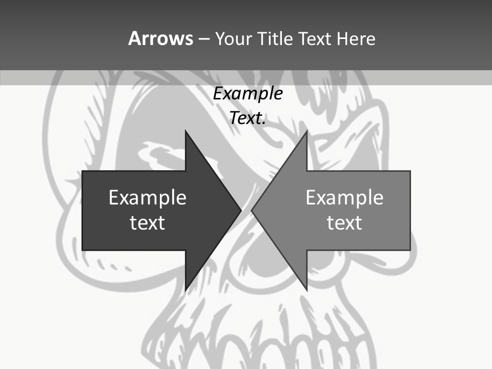 Fantasy Bones Corpse PowerPoint Template